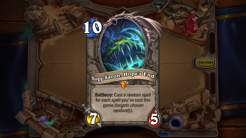 Illustration for article titled Hearthstone Pro Leaves It All Up To One Card